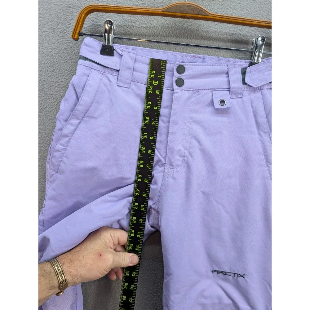 Arctix Insulated Snow Pants Winter Ski Trousers Kids Girls Size L Purple Winter